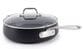 All-Clad HA1 Expert 4-Quart Nonstick Saute Pan with Lid in Black, , large