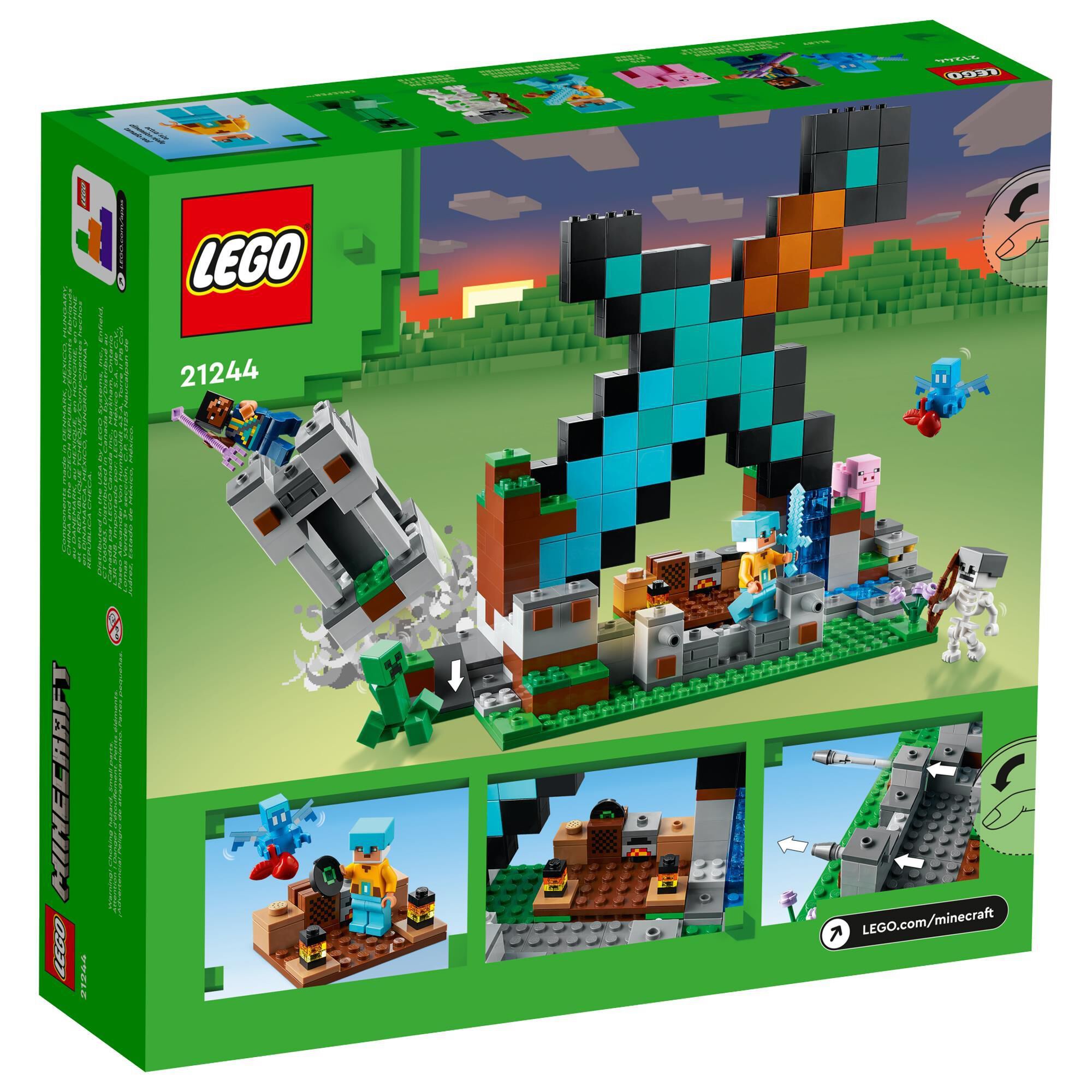 The lego minecraft sets outlet