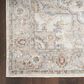 Nourison Astra Machine Washable ASW12 4" x 6" Grey and Multicolor Area Rug, , large