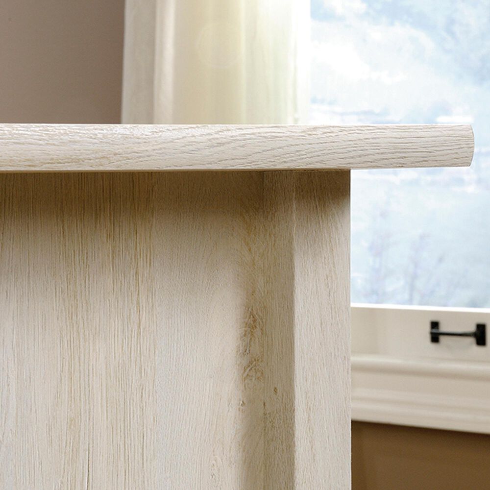 Sauder Edge Water Double-Pedestal Executive Desk in Chalked Chestnut, , large