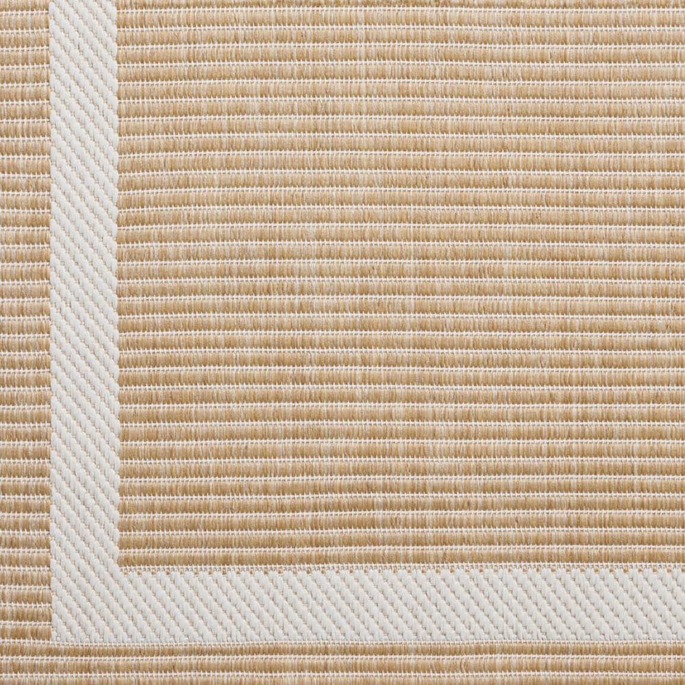Loloi Easton Wheat and Ivory 2&#39;3&quot; x 3&#39;9&quot; Indoor/Outdoor Area Rug, , large
