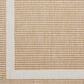 Loloi Easton Wheat and Ivory 2"3" x 3"9" Indoor/Outdoor Area Rug, , large