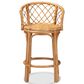 Baxton Studio Orchard Counter Stool in Natural Brown, , large