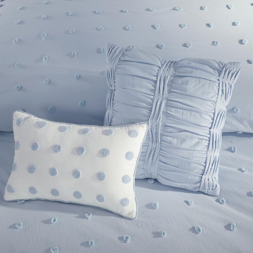 Hampton Park Brooklyn 7-Piece King/California King Comforter Set in Blue, , large