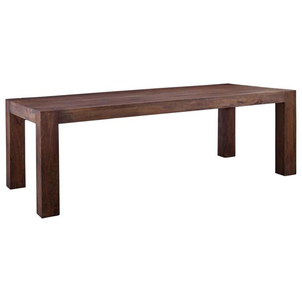 Bassett Mirror Company Walsh Dining Table in Rustic Brown Mango - Table Only, , large