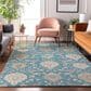 Dalyn Rug Company Tabrook TB4 Blue 10" x 14" Area Rug, , large