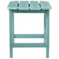 Ashley Sundown Treasure Rectangular End Table in Turquoise, , large