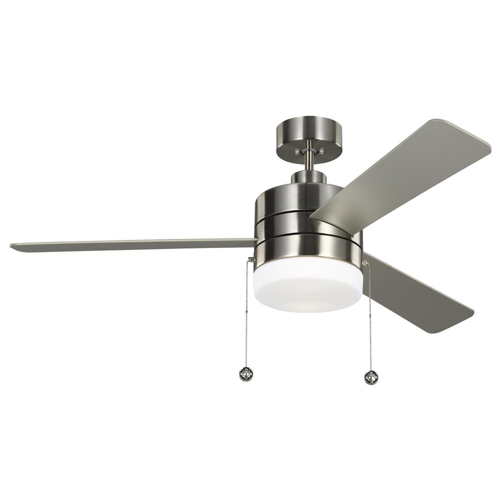 Murray Feiss Syrus Ceiling Fan in Brushed Silver, , large