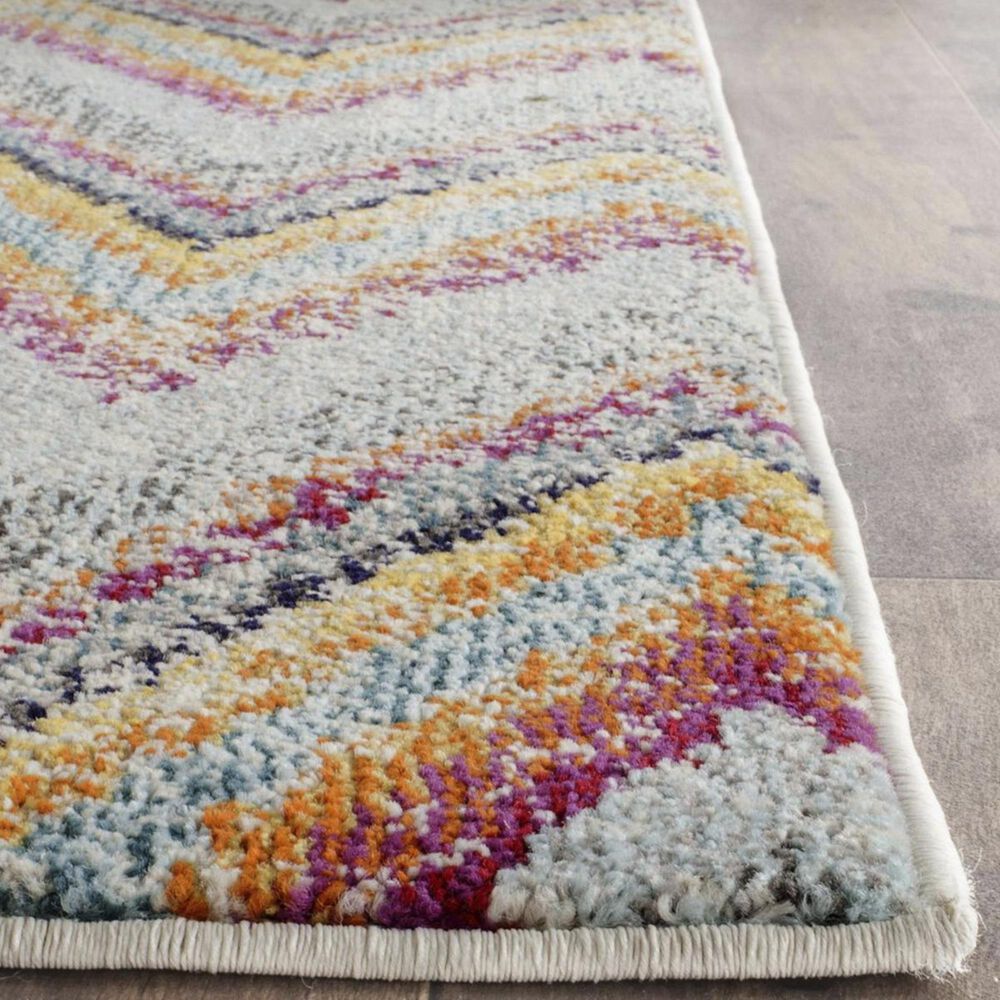 Safavieh Monaco MNC220F 2&#39;2&quot; x 8&#39; Multicolor Runner, , large