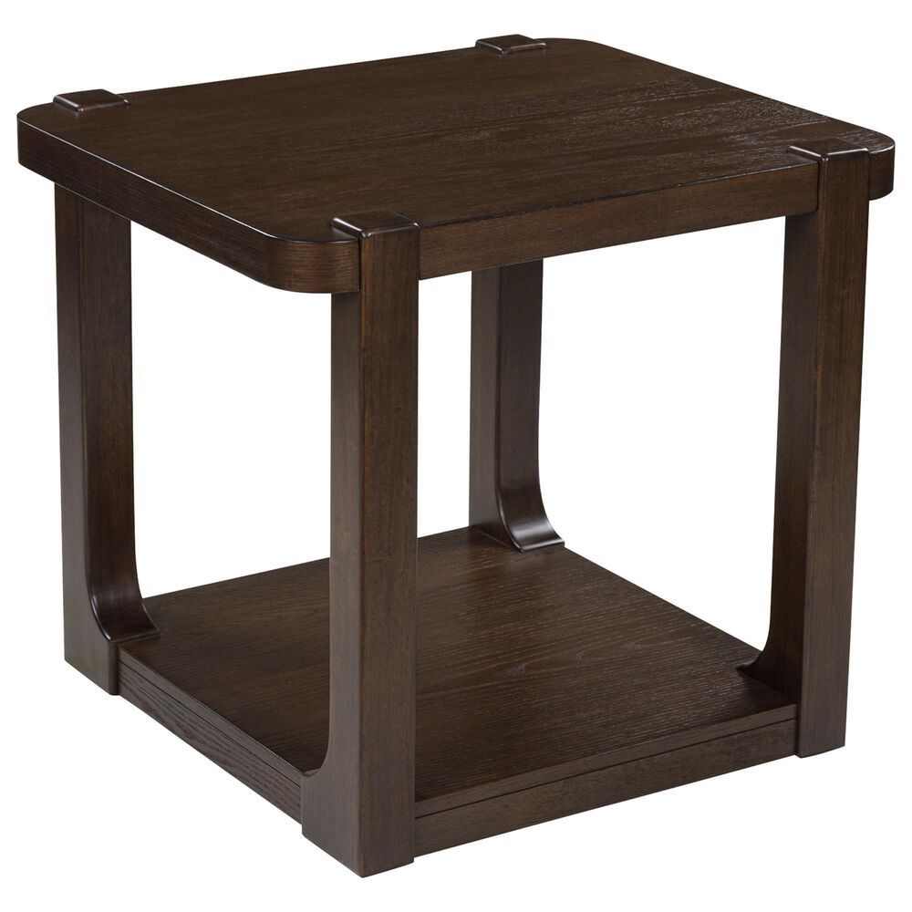 Ashley Breckington End Table in Dark Brown, , large