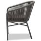 Baxton Studio Marcus Arm Chair in Grey, , large