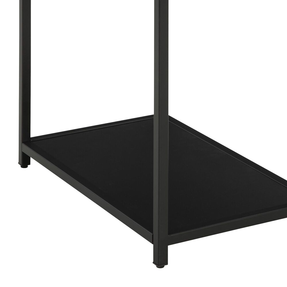 Ashley Gemmet Accent End Table with Speaker in Black, , large