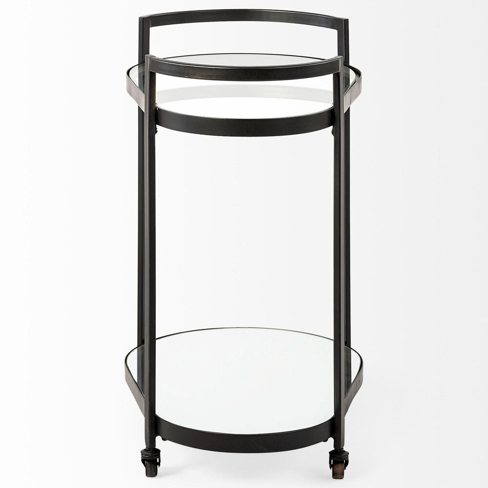 Mercana Eleonore Bar Cart in Black, , large
