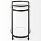 Mercana Eleonore Bar Cart in Black, , large