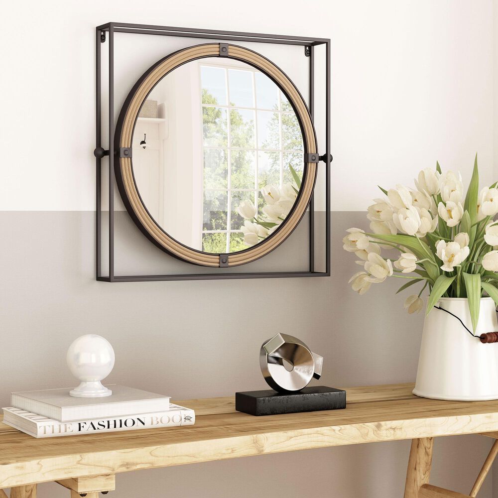 Zuo Modern Capell Mirror in Gray, , large