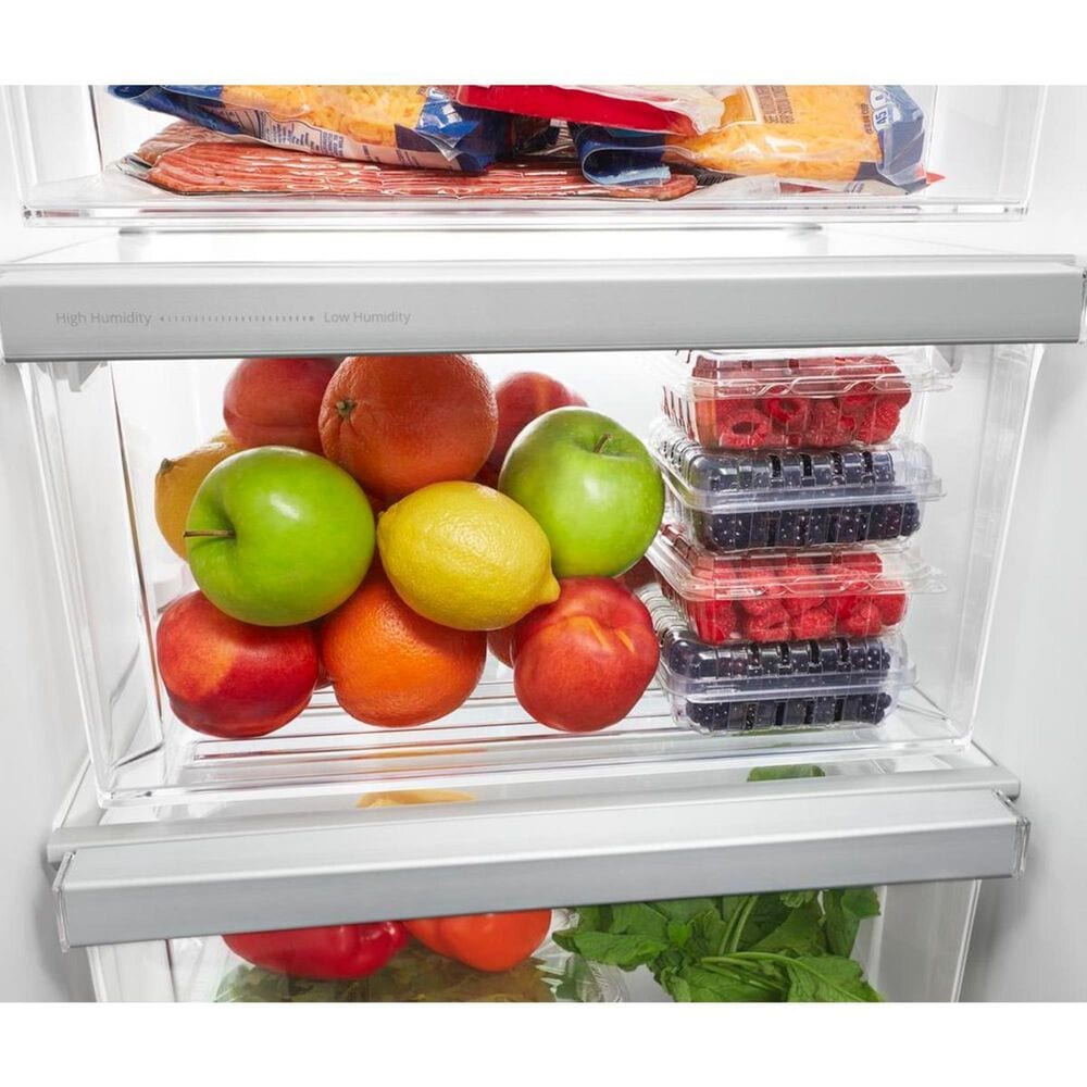 Whirlpool 24.6 Cu. Ft. 36&quot; Wide Side-by-Side Refrigerator in Fingerprint Resistant Stainless Steel, , large