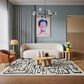 ROW by Oriental Weavers Quinn QUI11 Beige and Black 7"10" x 10" Area Rug, , large
