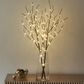 HOMLUX 32" Willow Branch with 100 LED Lights in Brown, , large