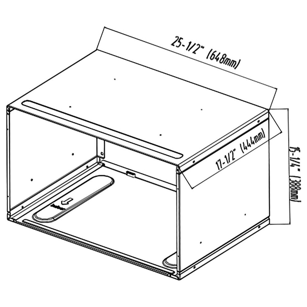 Almo Distributing 26 In. Wall Sleeve for Through-the-Wall Air Conditioners, , large