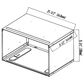 Almo Distributing 26 In. Wall Sleeve for Through-the-Wall Air Conditioners, , large