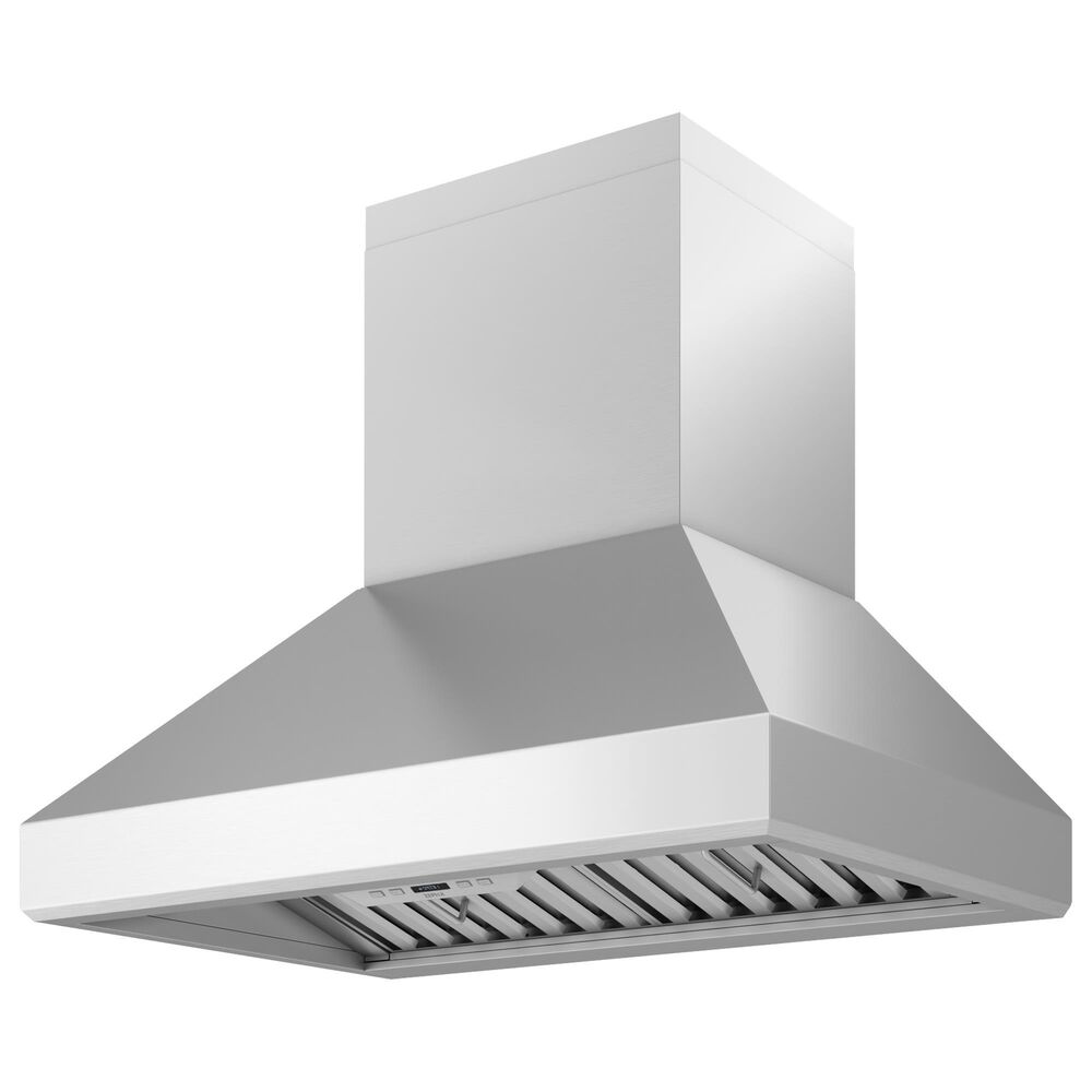 Zephyr Titan 36" Externally Vented Wall Range Hood with TruHue in Stainless Steel, , large