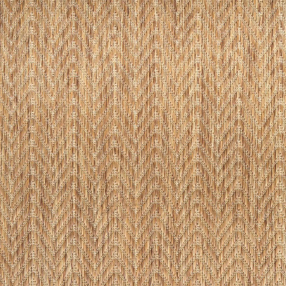 Nourison Horizon HOZ02 Natural 6&#39; x 9&#39; Indoor/Outdoor Area Rug, , large