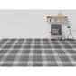 Amer Rugs Tartan 5" x 7"6" Dark Gray Area Rug, , large