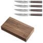 Cangshan Haku Fine-Edge Steak Knife with Walnut Box in Dark Brown and Silver (Set of 4), , large