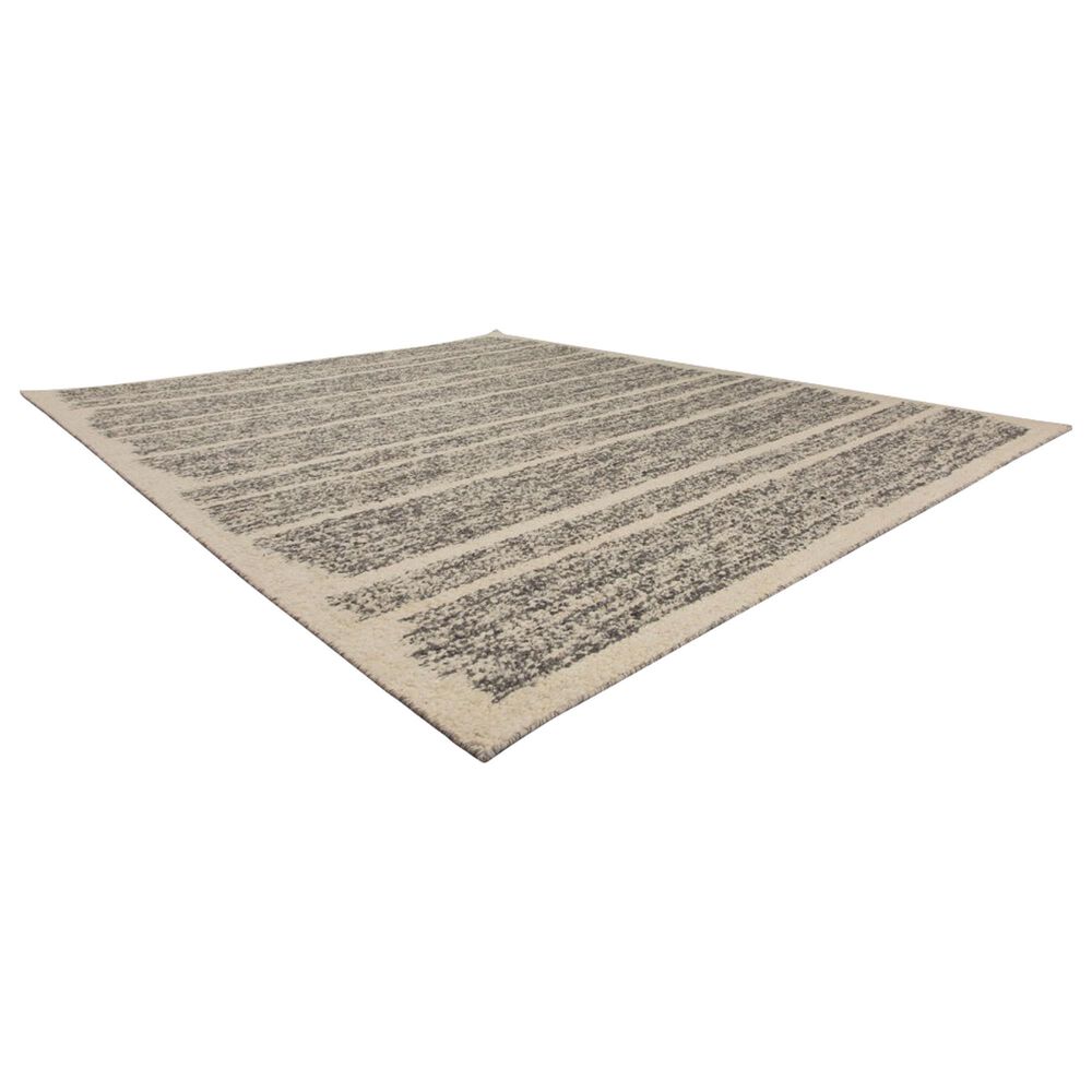 Harounian Rugs Arizona 6&#39; x 9&#39; Grey and White Area Rug, , large