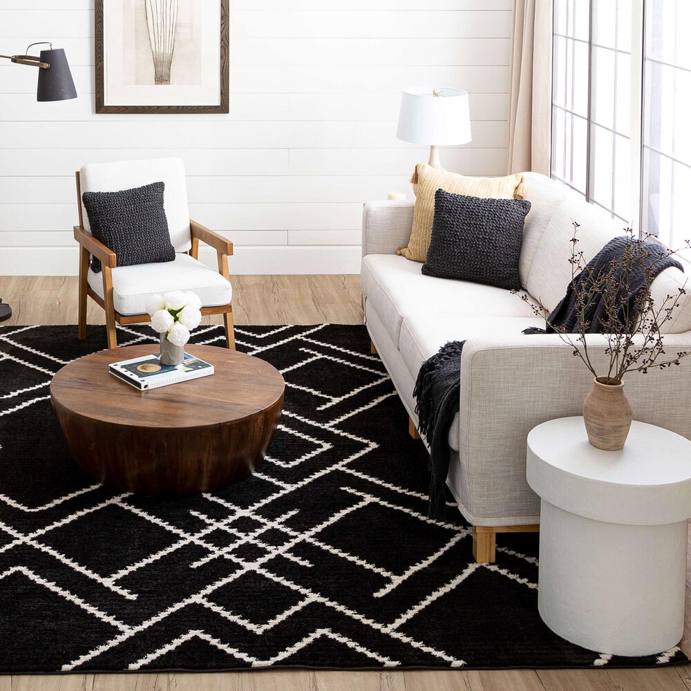 Karastan Traverse Intersection 8&#39; x 10&#39; Area Rug, , large