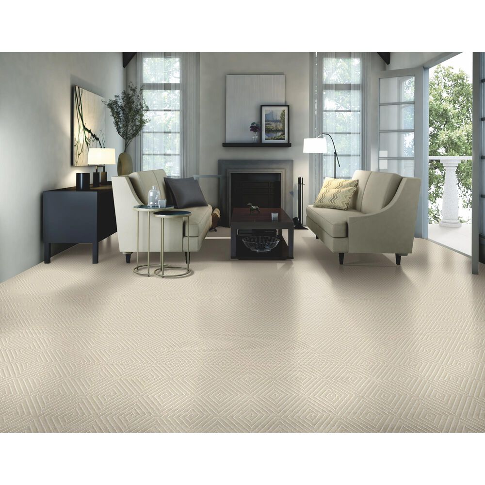 Stanton Tunisia Remix Carpet in Oyster, , large