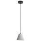 Golden Lighting Clarus 8" 1-Light LED Pendant in White Sandstone, , large