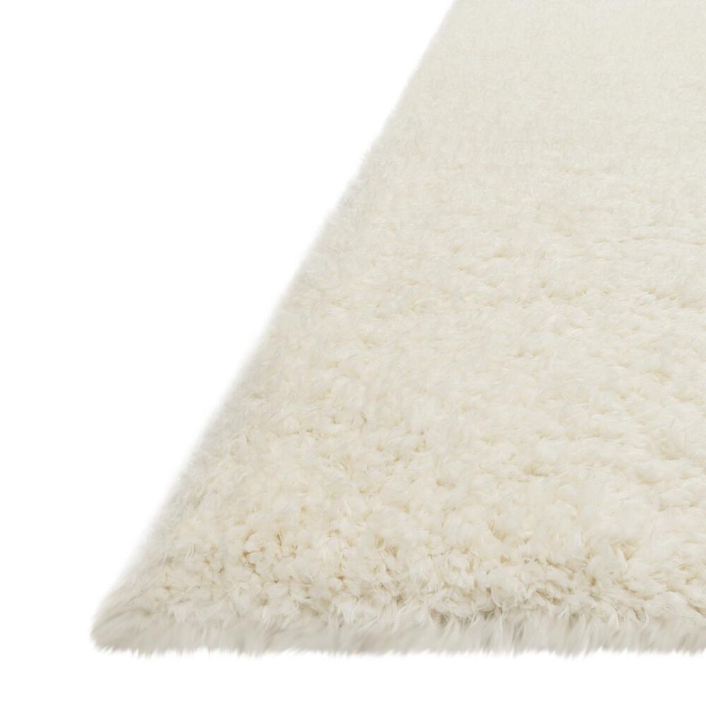 Loloi Kayla Shag KAY-01 7&#39;9&quot; x 9&#39;9&quot; Ivory Area Rug, , large