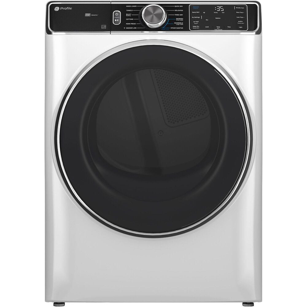 GE Profile GE Profile 7.8CF Capacity Smart Front Load Gas Dryer, , large