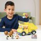 Bluey S12 Bluey Dump Truck Vehicle with Figures in Yellow, , large