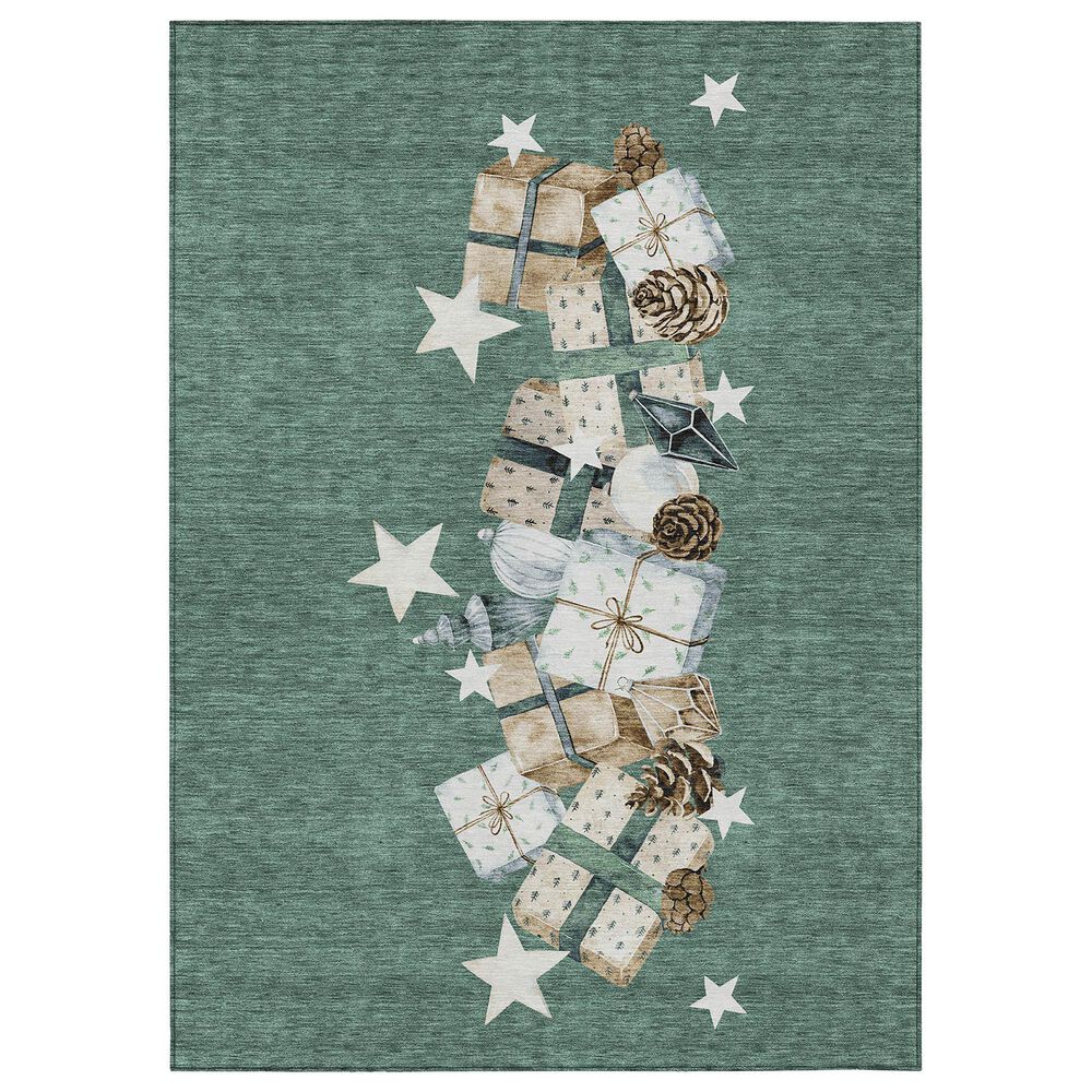 Dalyn Rug Company Wonderland WN33 Seafoam 3" x 5" Area Rug, , large