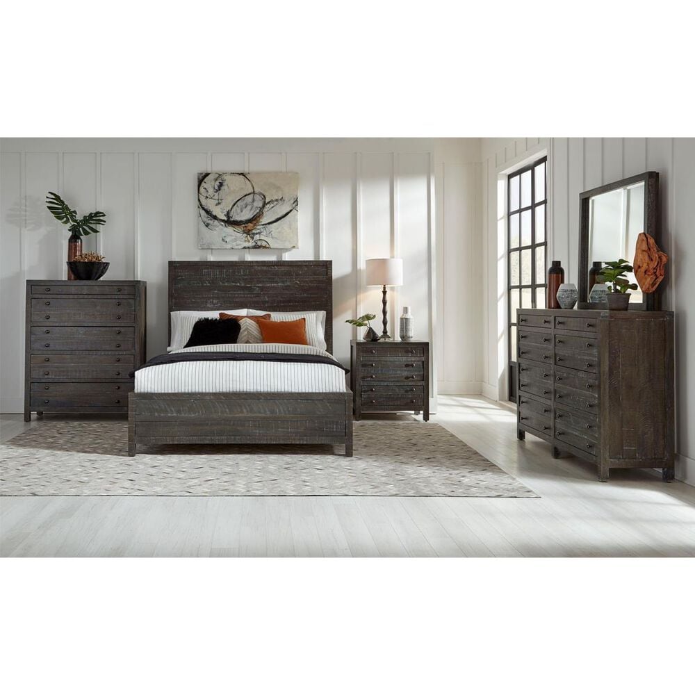 Urban Home Townsend Mirror in Gunmetal, , large