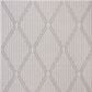 Safavieh Bermuda 2" x 10" Cream and Grey Indoor/Outdoor Performance Runner, , large