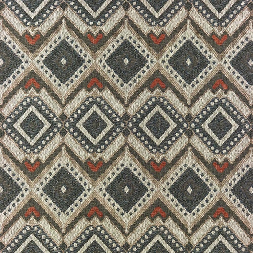 Oriental Weavers Latitude 2X 6&#39;7&quot; x 9&#39;2&quot; Grey Area Rug, , large