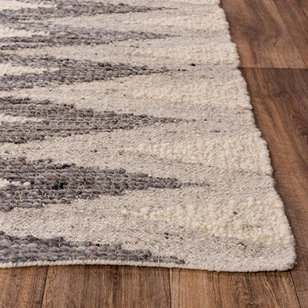RIZZY Nova 8&#39; x 10&#39; Silver and Gray Area Rug, , large