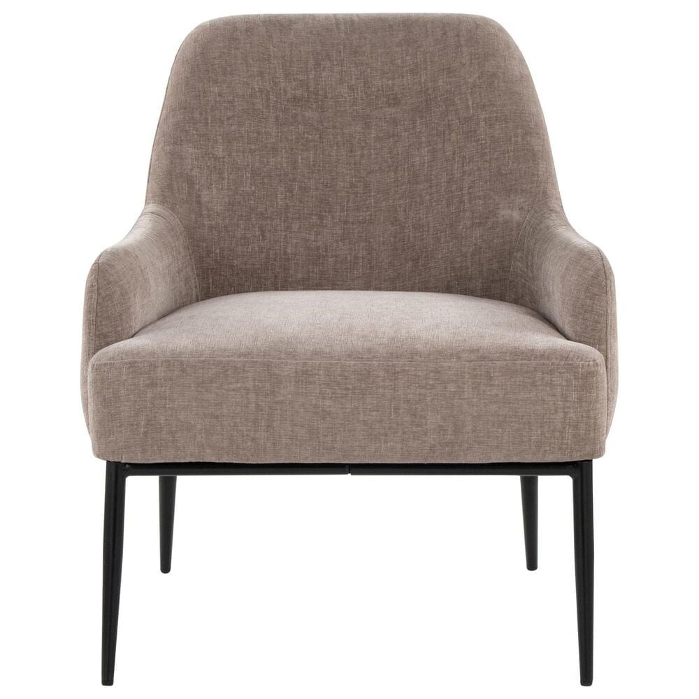 Lumisource Marcel Accent Chair in Light Brown, , large