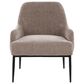 Lumisource Marcel Accent Chair in Light Brown, , large