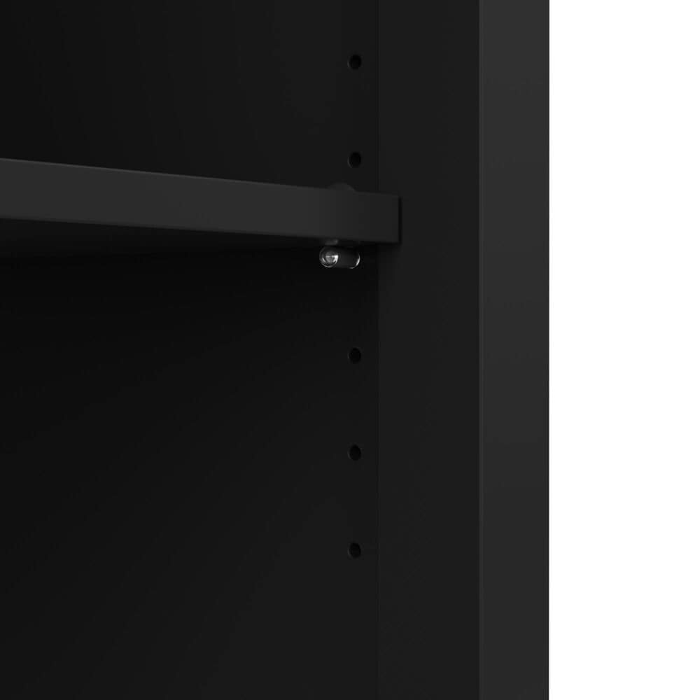 Bush Broadview 6-Cube Bookcase in Classic Black, , large