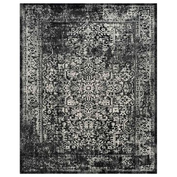 Safavieh Evoke EVK256R 10" x 14" Black and Grey Area Rug, , large