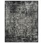 Safavieh Evoke EVK256R 10" x 14" Black and Grey Area Rug, , large