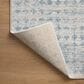 Loloi II Kamala 11"2" x 15"7" Sky and Dove Area Rug, , large