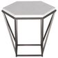 Steve Silver Cara End Table in White, , large