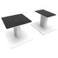 Kanto 6" Universal Desktop Speaker Stands with Cable Management in White (Set of 2), , large