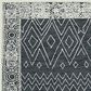 Amerr Berlin 2" x 3" Charcoal and White Area Rug, , large
