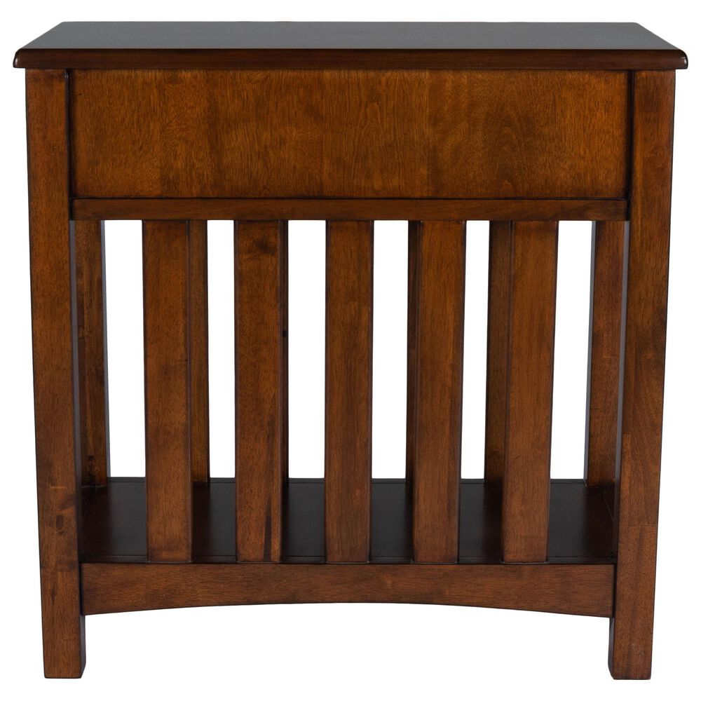 Butler Larina Chairside Table in Dark Brown, , large